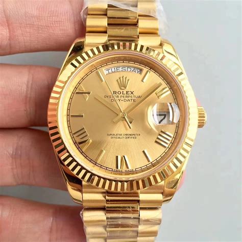 gold rolex watches replica|second hand gold rolex watches.